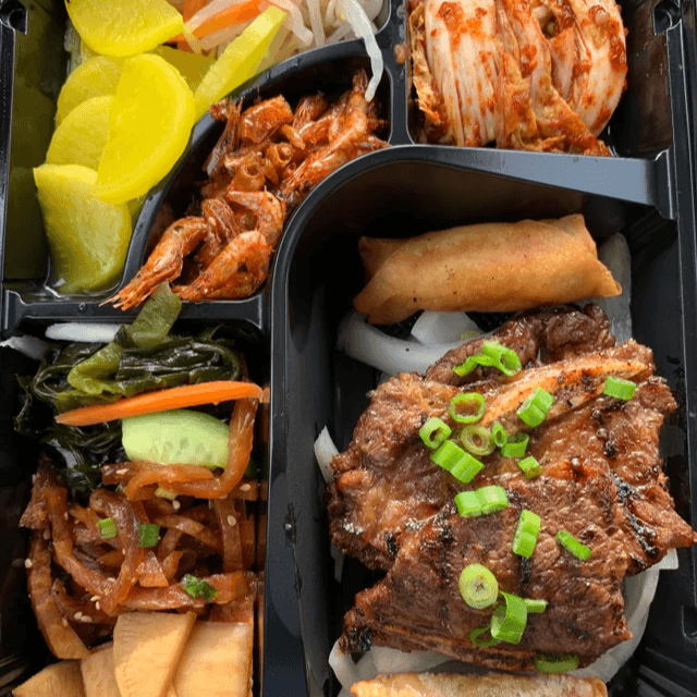 Galbi (Ribs) Bento
