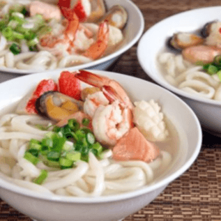 Seafood Udon Soup