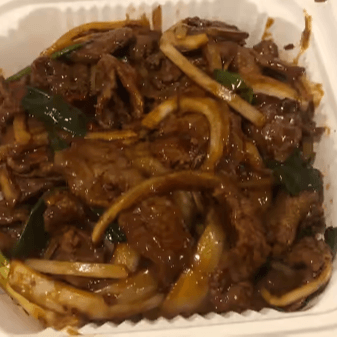 Mongolian Beef 蒙古牛.