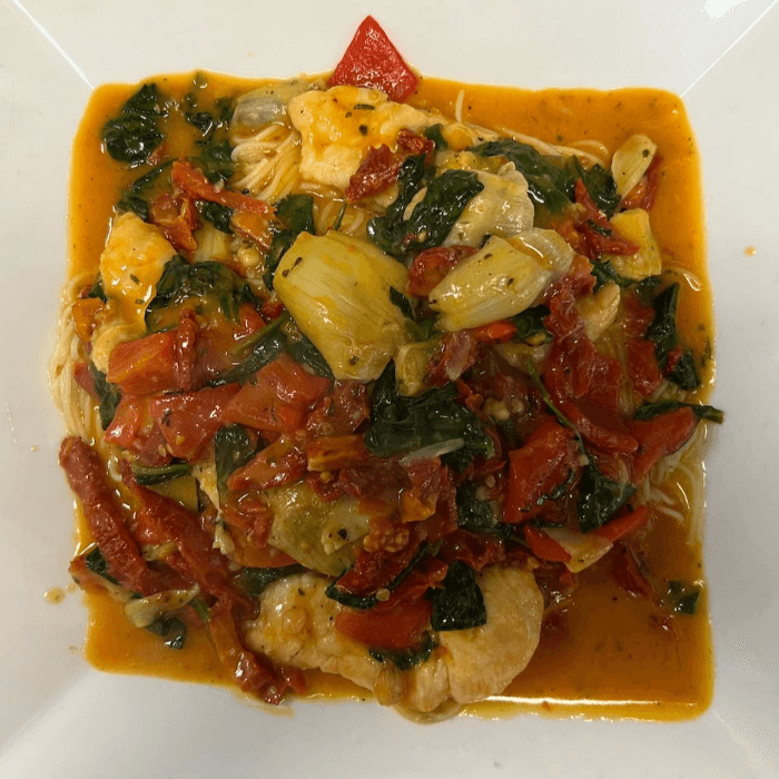 Chicken Carciofini Lunch.