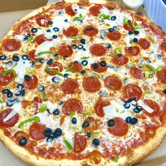 Vegan Supreme Pizza (NEW!)