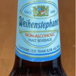Weihenstephaner Hefeweizen Beer.