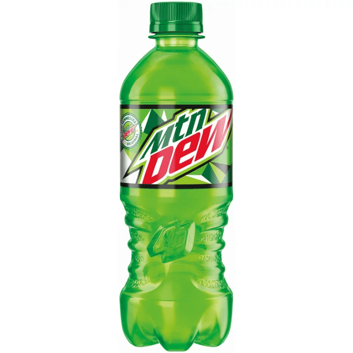 20 Oz Mountain Dew 