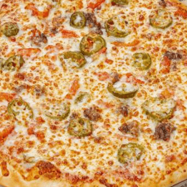 10" South of the Border Pizza.