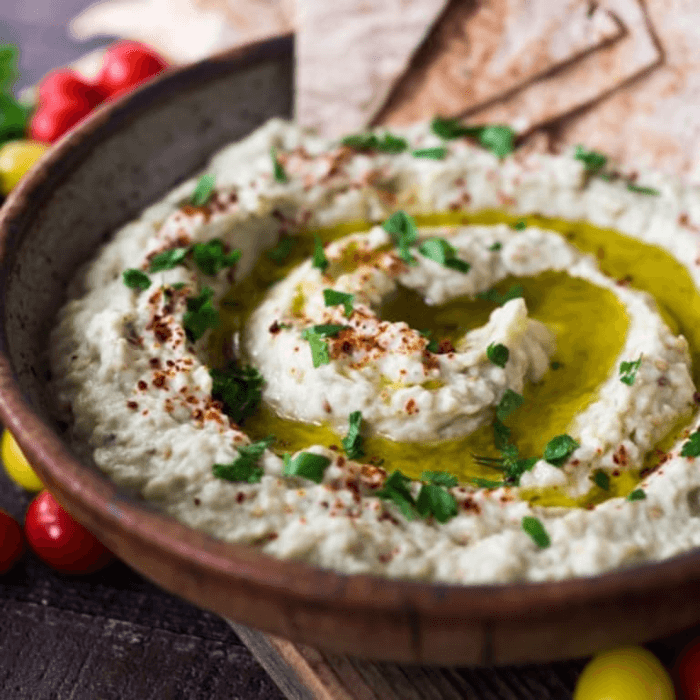 Baba-ghanouj - Pita