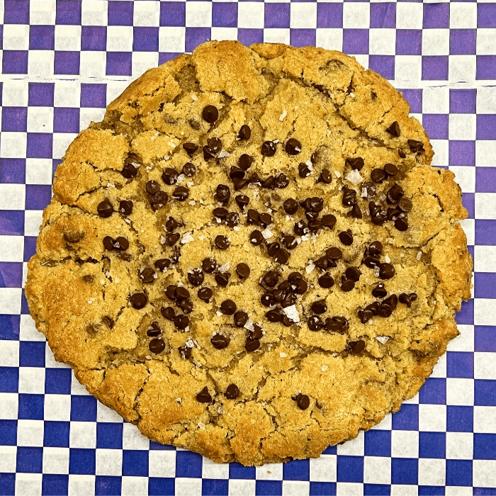 Ooey Gooey Chocolate Chip Cookie
