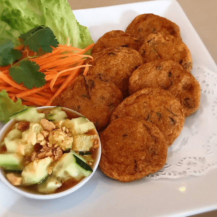 Thai fish cake