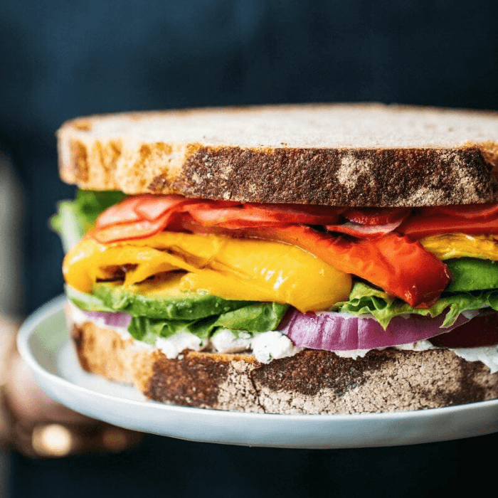 Vegetarian Deli Sandwich