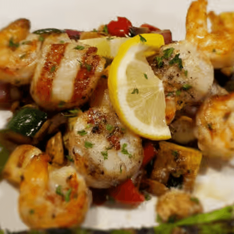 Seafood Spiedini