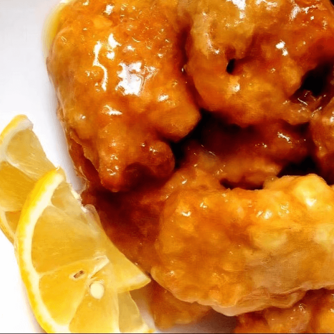 Lemon Chicken 柠檬鸡.