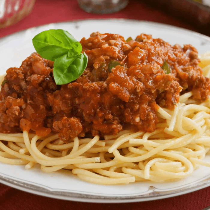 Meat Sauce (pasta)