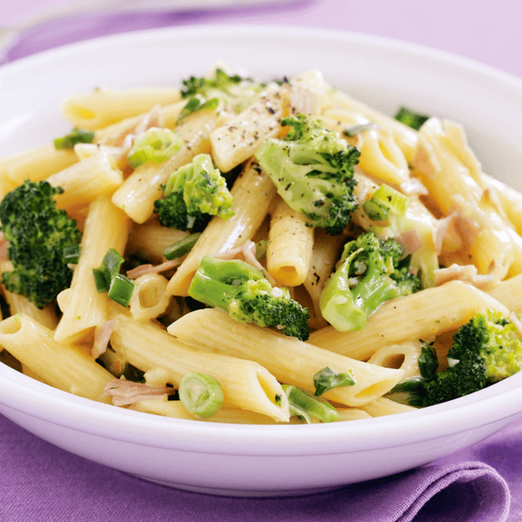 Penne with Chicken Broccoli