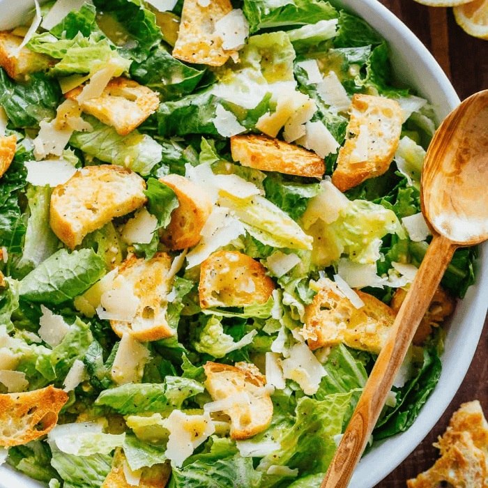 Fresh Caesar Salad and Italian Classics
