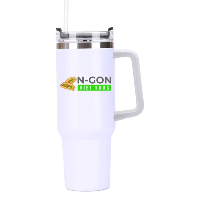 N-GON Tumbler (White).