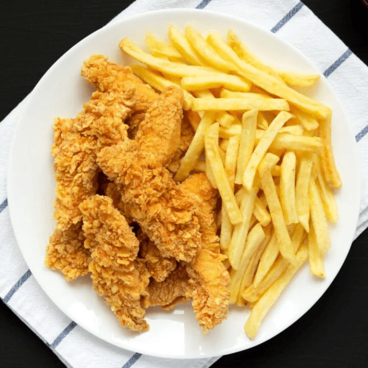 Chicken Tenders and Fries