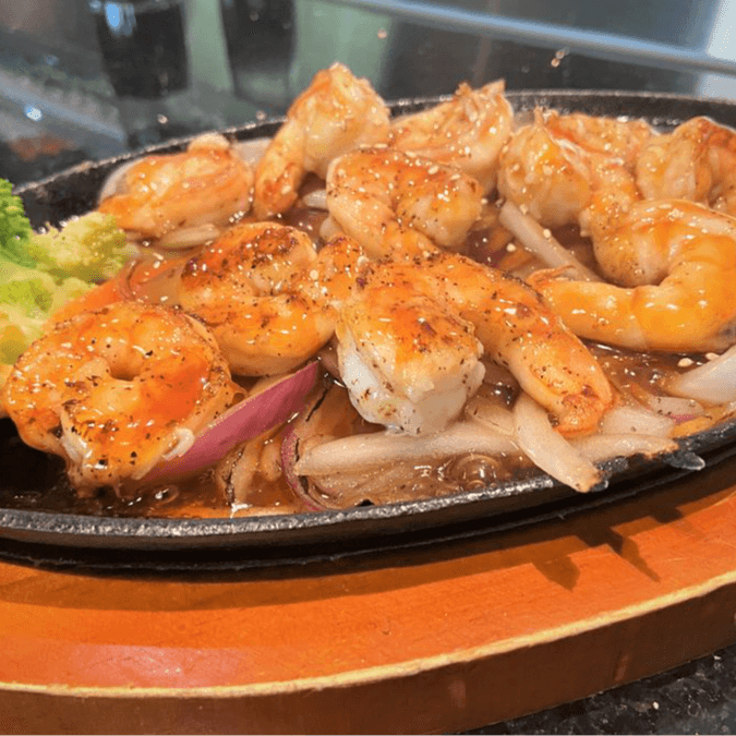 Shrimp Teriyaki.