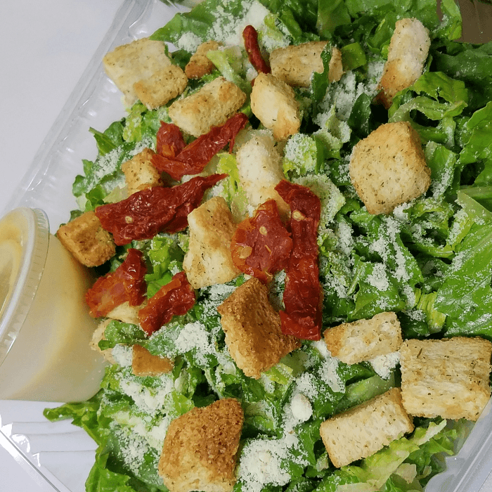 Caesar with a Side of Tangy Dressing