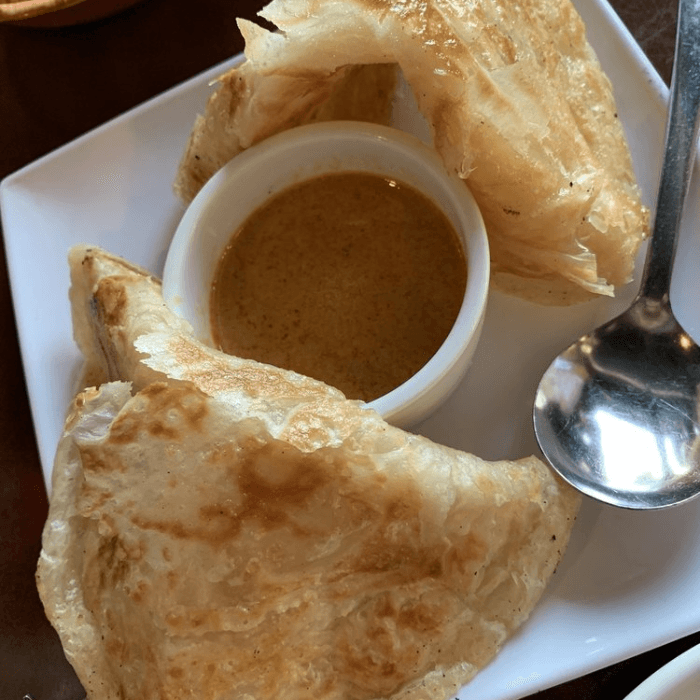 A6. Roti with Curry Sauce