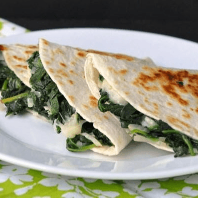 Quesadillas De Espinacas
