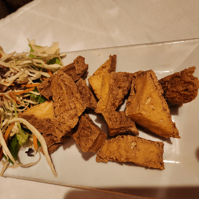 Golden Triangle (Fried Tofu)