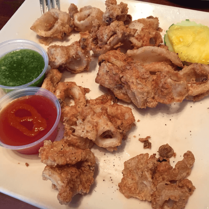 Thai Crispy Calamari.