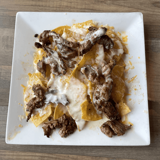Grilled Steak Nachos.