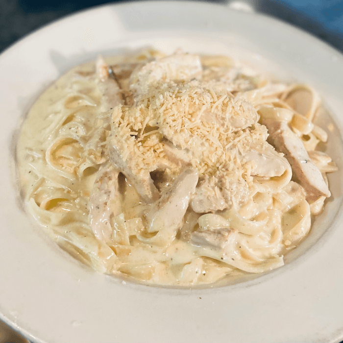Chicken Fettuccine Alfredo 