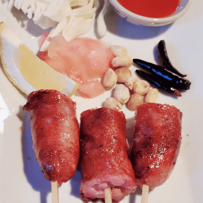 Thai Spicy Sausage (Appetizer)