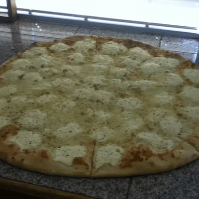 24" Jumbo NY WHITE Pizza.