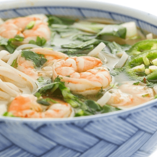 Grilled Shrimp Pho