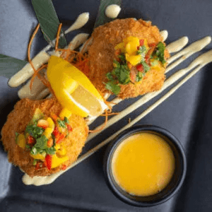 Crab Cakes.