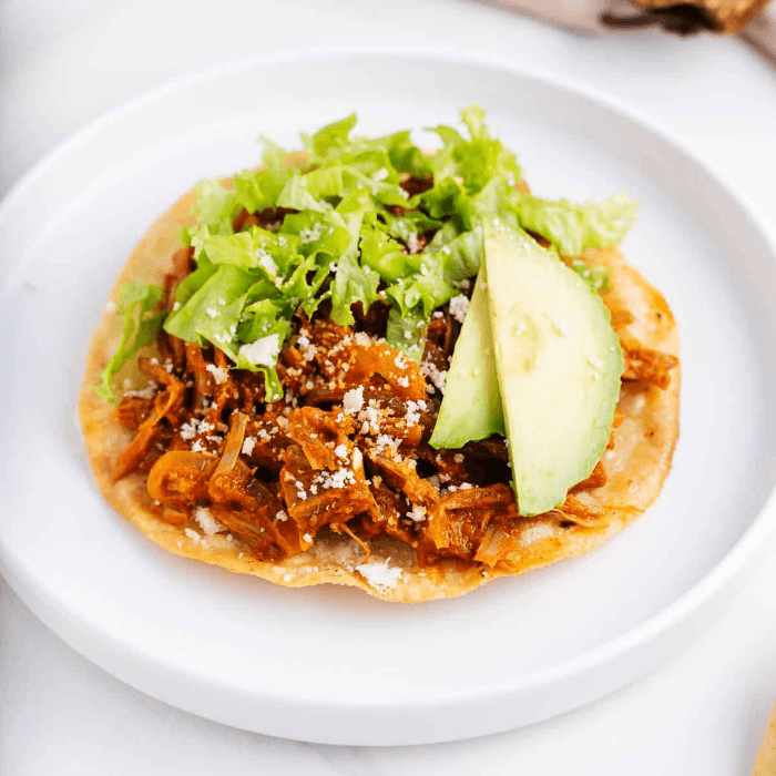 Tostada Tinga