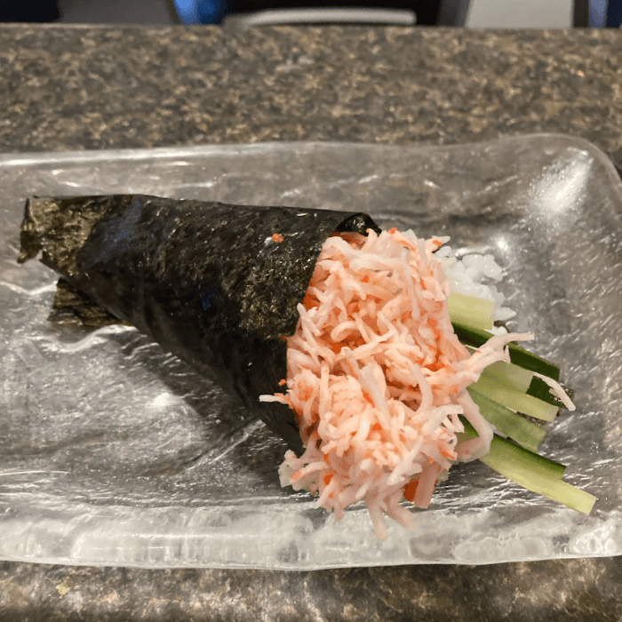 Crab Special Hand Roll