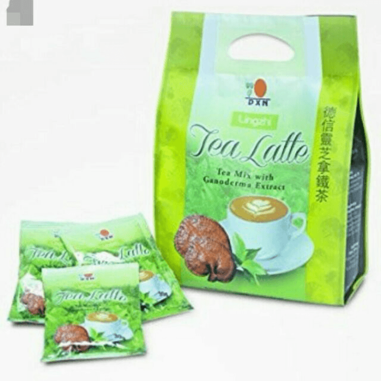 Tea Latte Mixed with Ganoderma