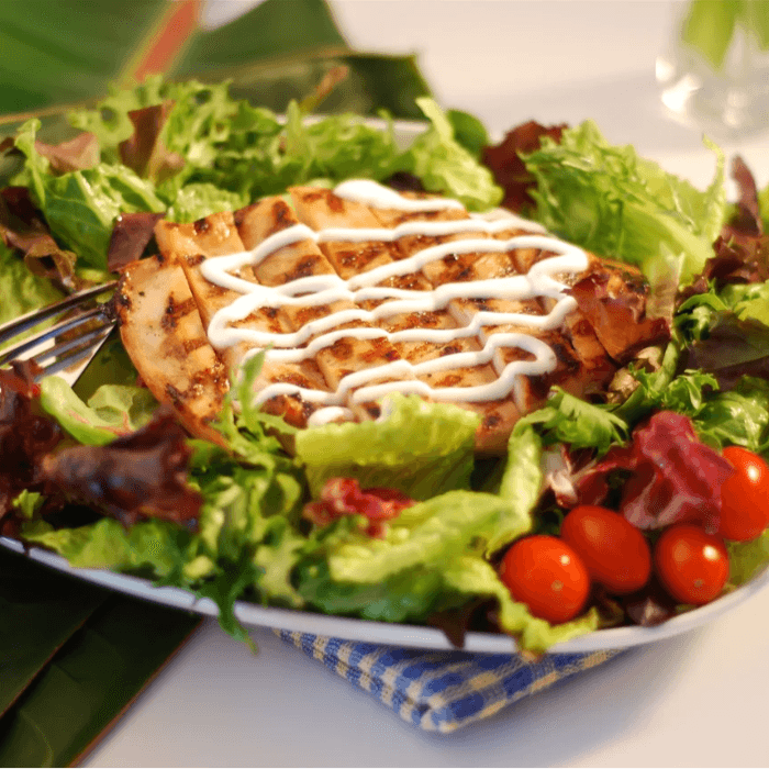 Grilled Chicken Salad.