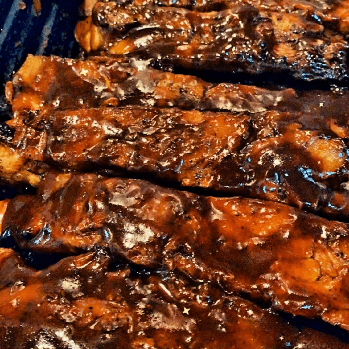 BBQ Pork Ribs Only.
