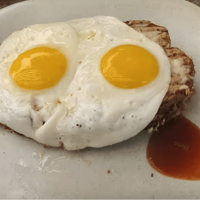 Croque Madame Sandwich