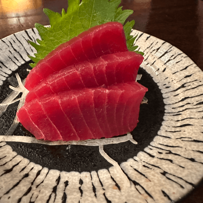 Tuna Sashimi.
