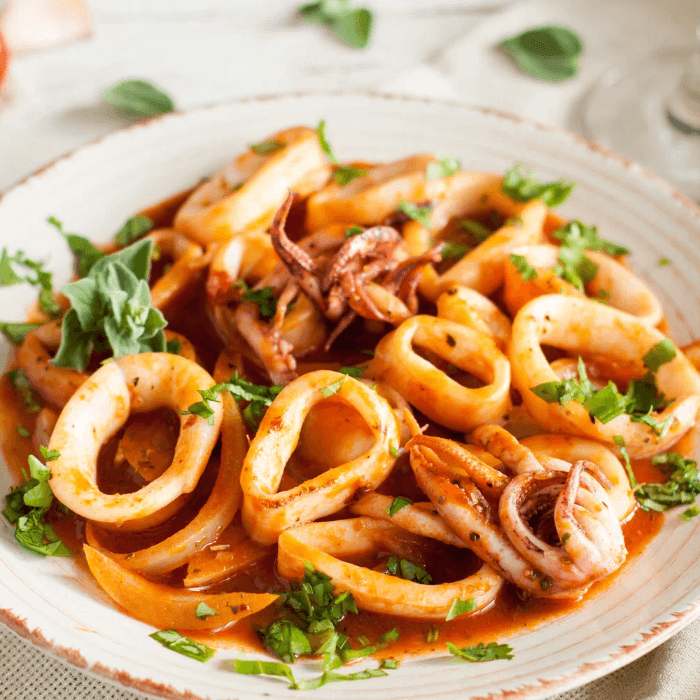 Calamari Fra-Diavolo