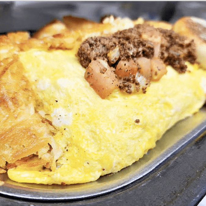 Taco Omelet.