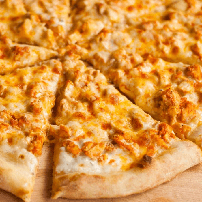 Buffalo Mac and Cheese Pizza (Gluten Free 12'')