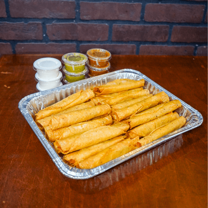 Crispy Chicken Taquitos