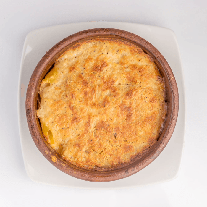 Makarona Bashamil Casserole