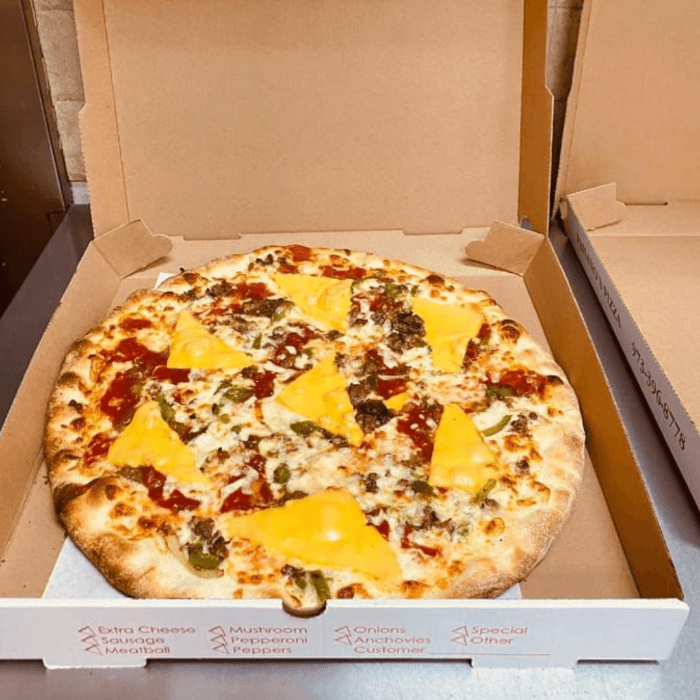 Chicken Cheesesteak Pizza