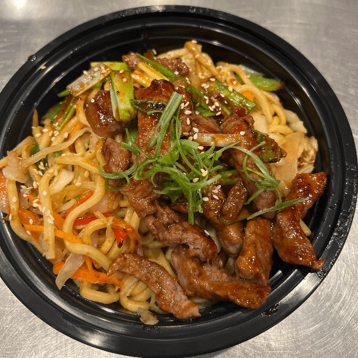 Spicy Beef Lo Mein