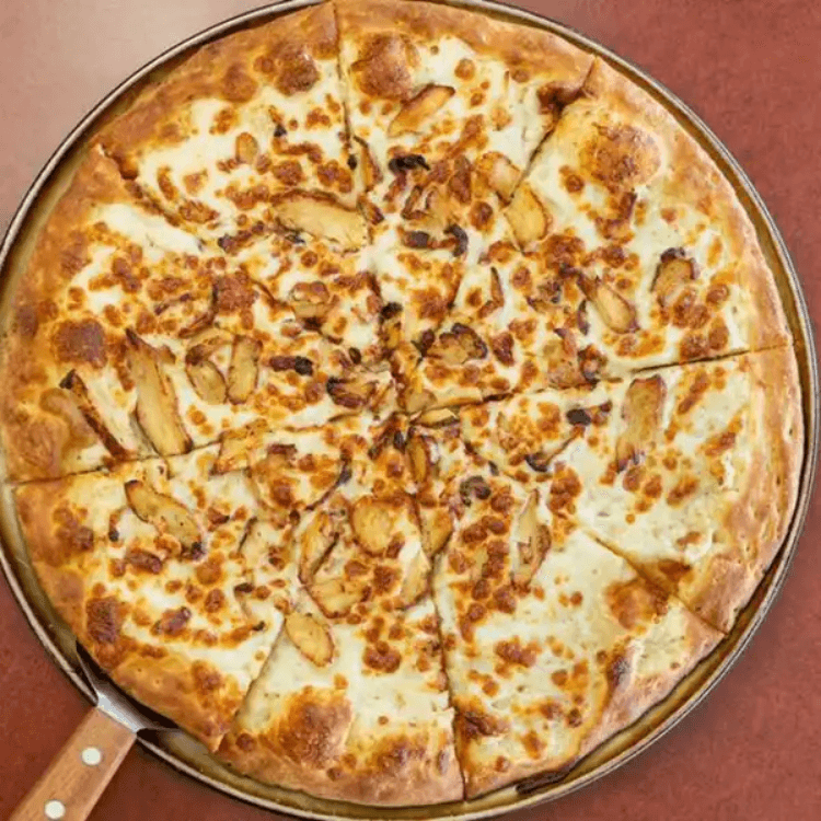 Chicken Alfredo Pizza