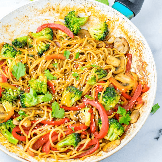 Vegan Noodle Stir-Fry