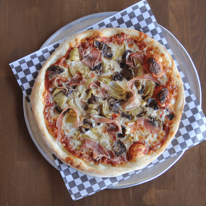 Italian Delight Thin Crust 12" (6 Slices).