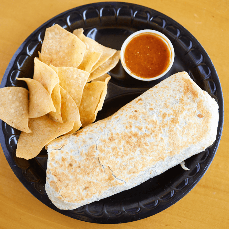 Beans and Cheese Burrito.