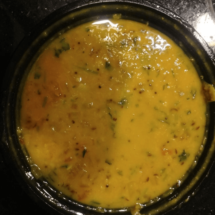 Daal Fry Dish Vegan